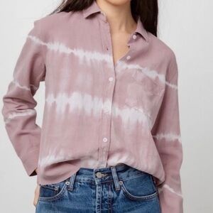 Rails Ingrid Tie Dye Linen Button-Up